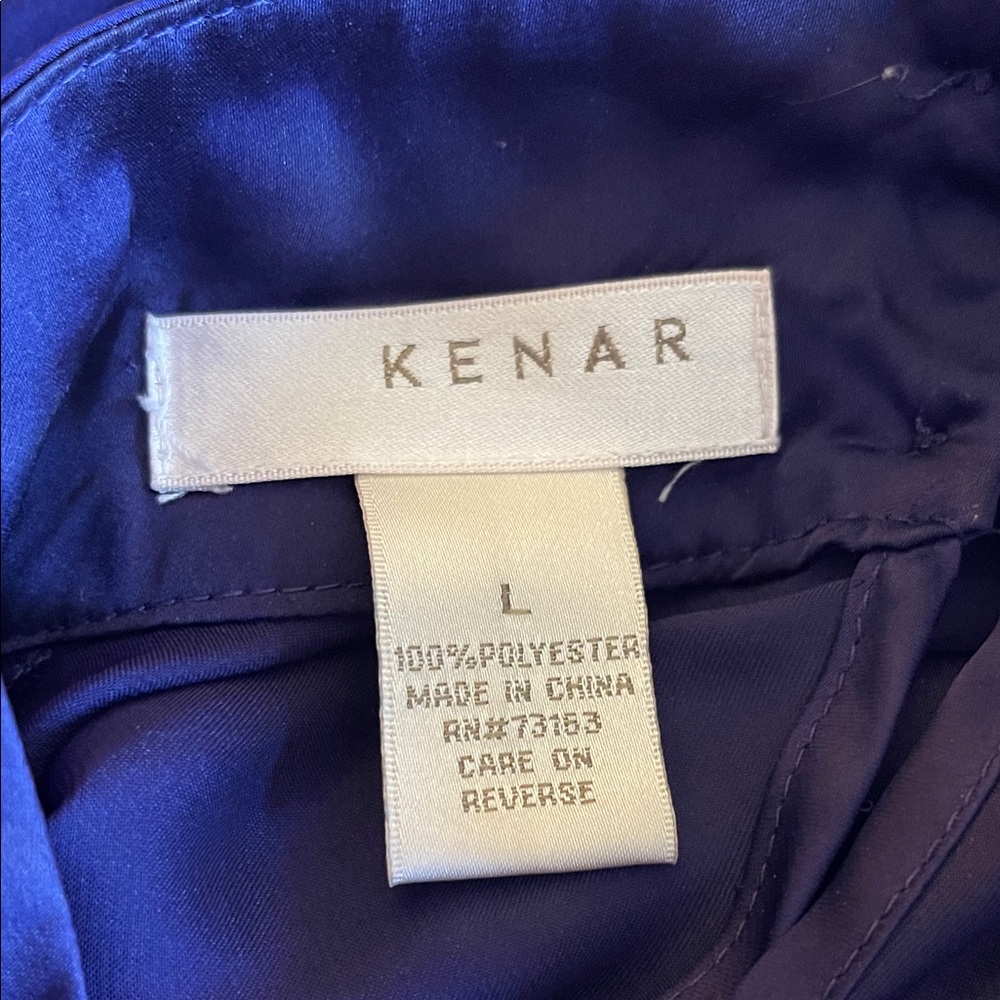 Kenar Plum Ruffle Top - Picture 2 of 6